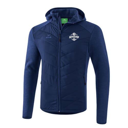 Veste ERIMA Matelassée avec logo brodé.